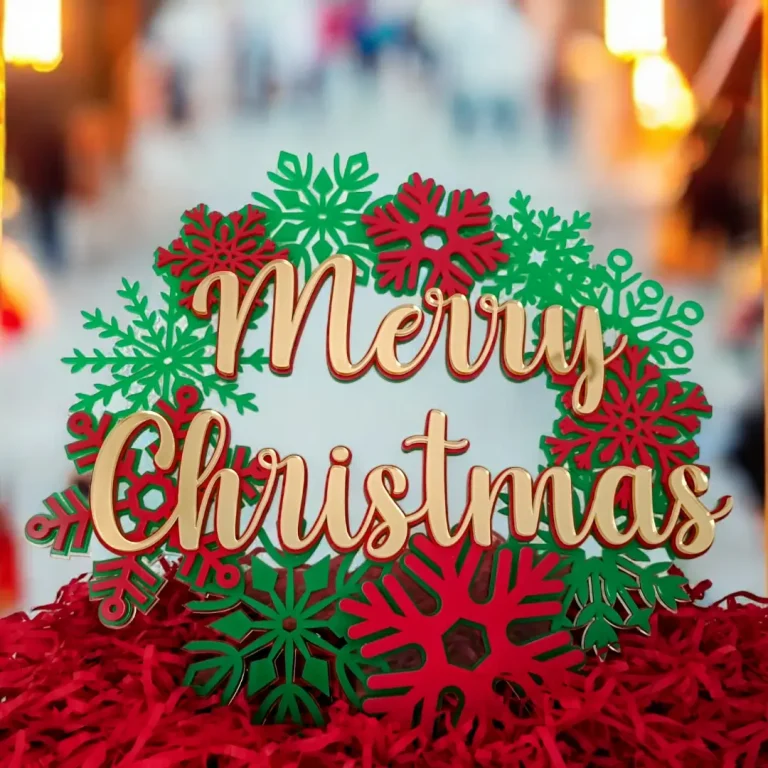 Loví Personalizaciones - Cartel Merry Christmas