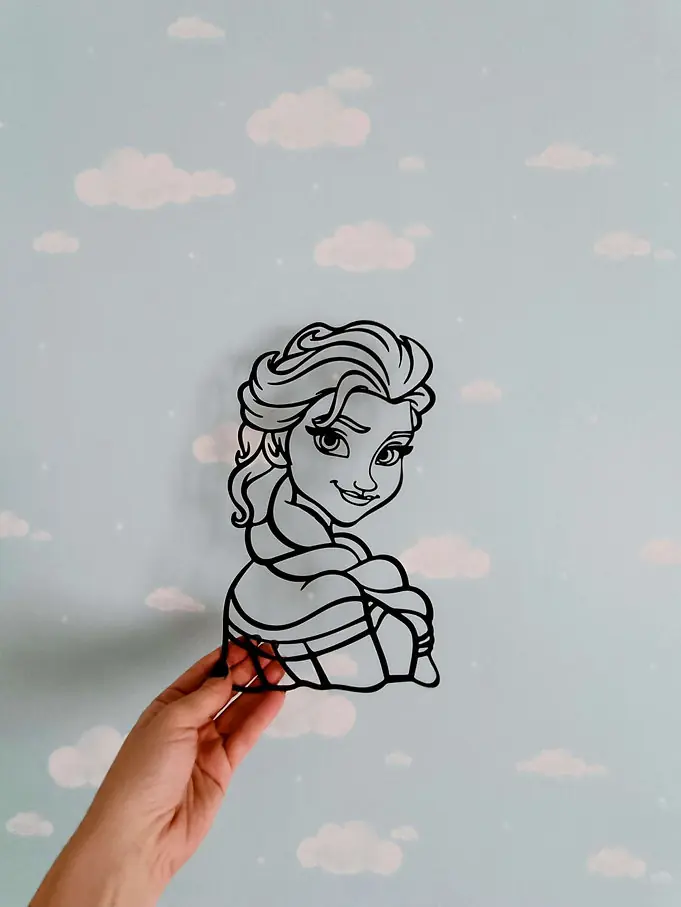 Loví Personalizaciones - Decoración Pared Elsa