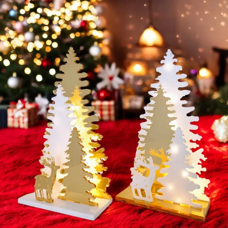 Loví Personalizaciones - Lámpara Navideña de Mesa