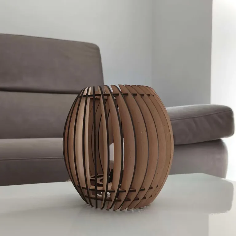 Loví Personalizaciones - Lámpara Paramétrica para Mesilla modelo Bola Girada