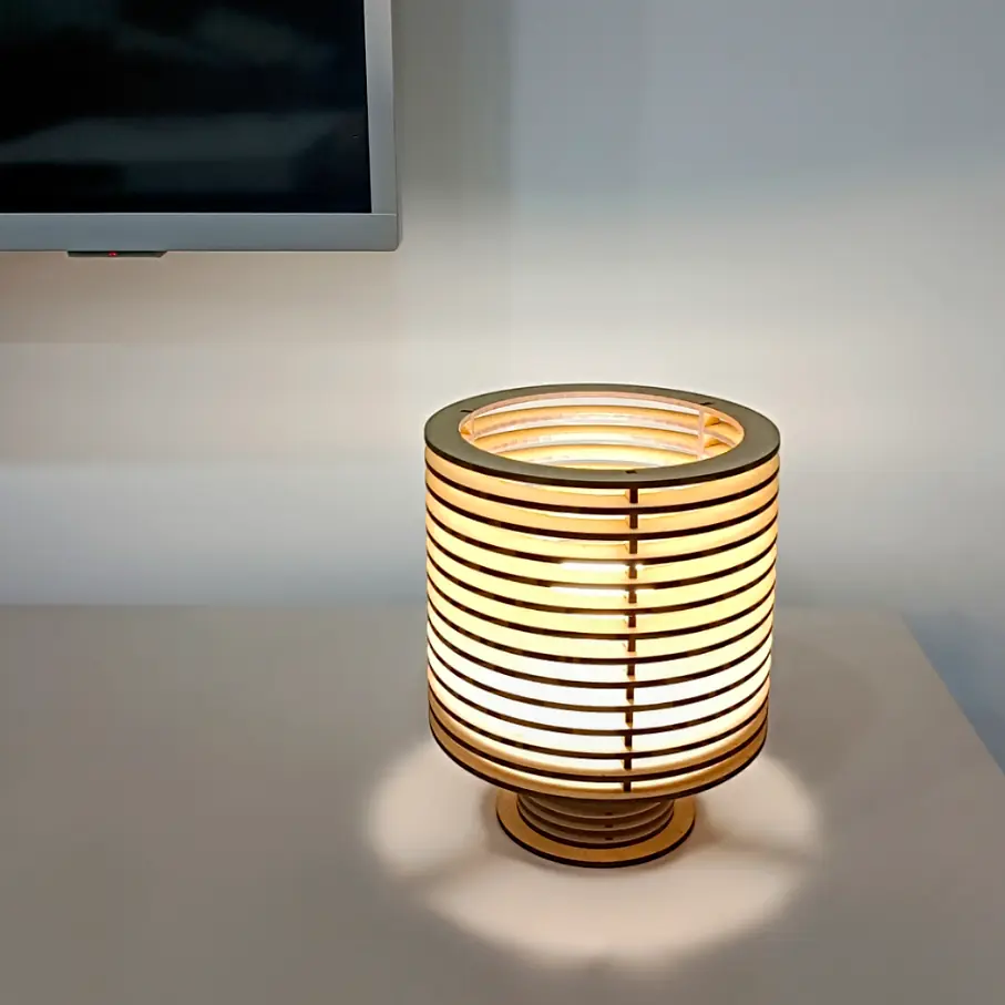 Loví Personalizaciones - Lámpara Paramétrica para Mesilla modelo Torre 2