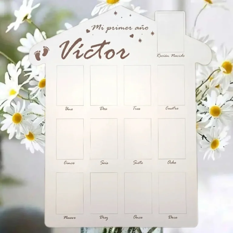 Loví Personalizaciones - Marco de fotos personalizado de Mi primer año